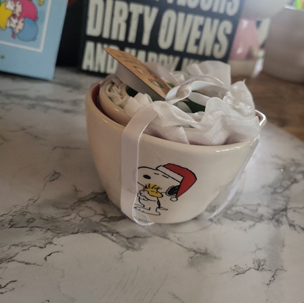 Rae dunn peanuts measuring cups